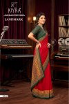 Landmark By Kiyra Black Masakali Silk Saree